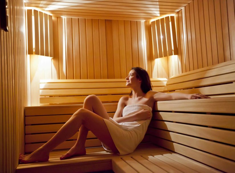 Sauna, Wohlfühlen in der Saune